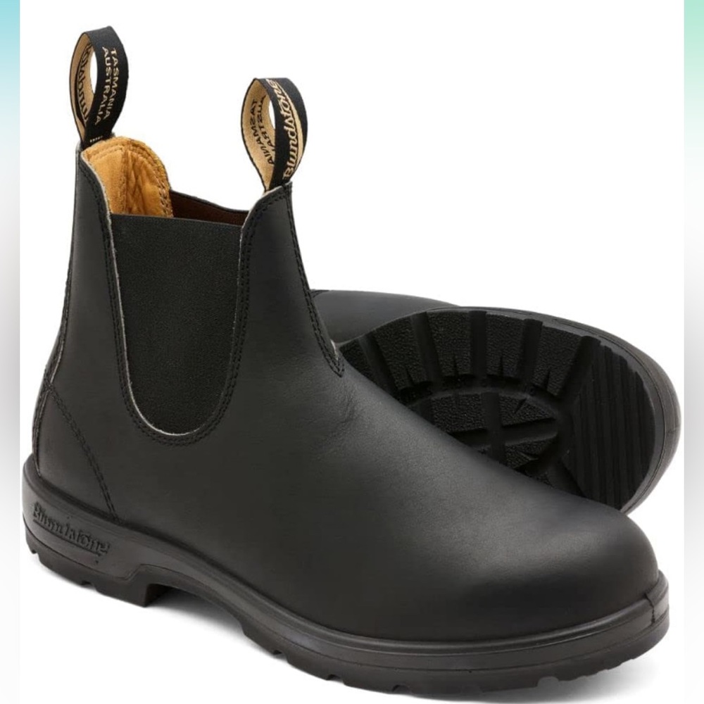 Brand new Blundstone 558, Black Leather, 7.5 women